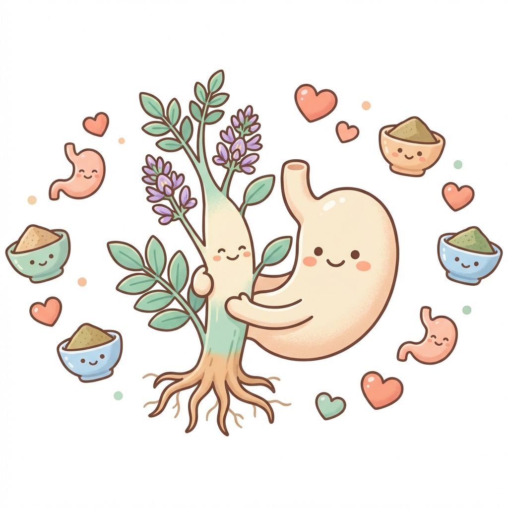 DGL 감초 illustration