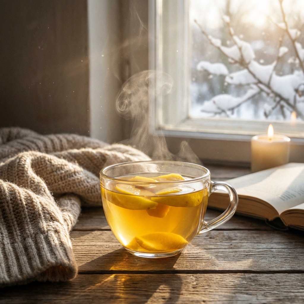 모과차 illustration