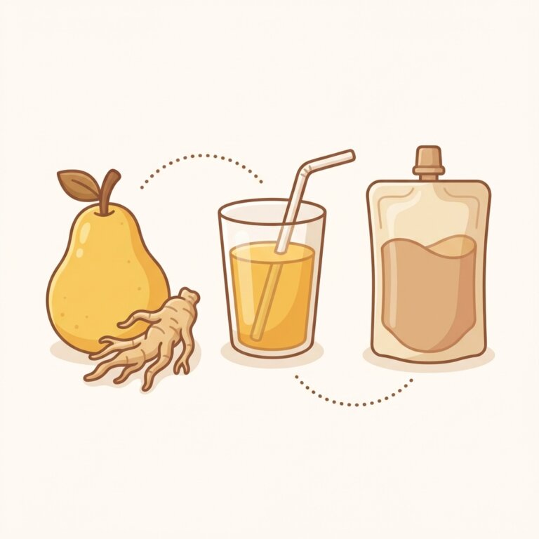 하루 섭취량의 진실 도라지 배즙 효능과 기침 가래 완화