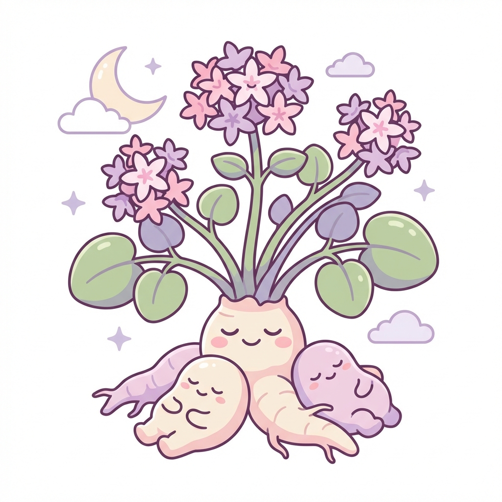 발레리안 루트 illustration